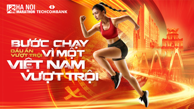 Techcombank - Thiết Kế Key Viusal, Video Giải Chạy