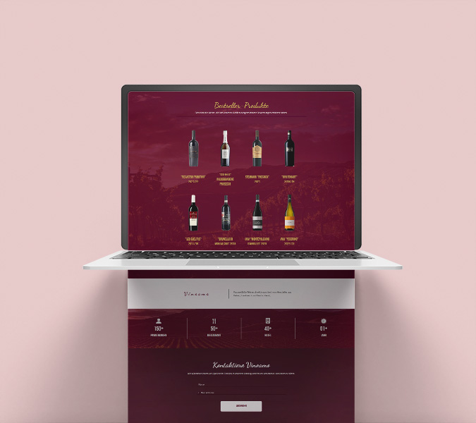 Vinoamo Website 2
