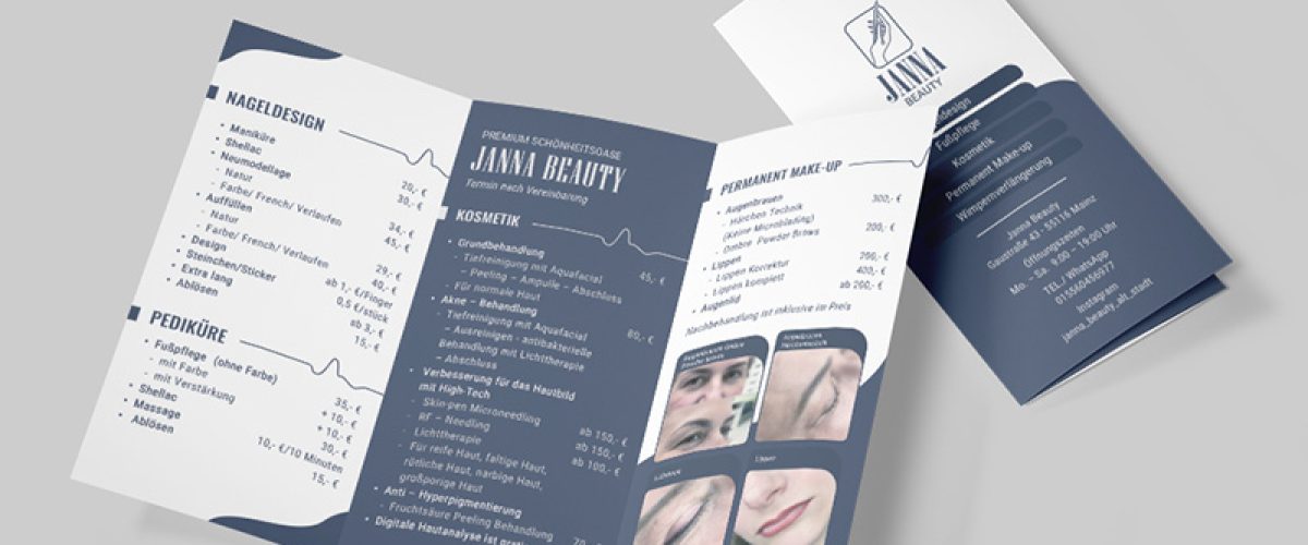 Janna Beauty Brochure Janna Beauty Brochure